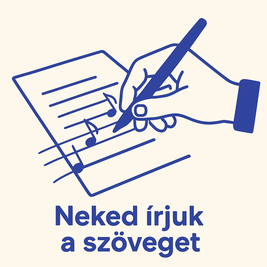 Egyedi zene szövegírással